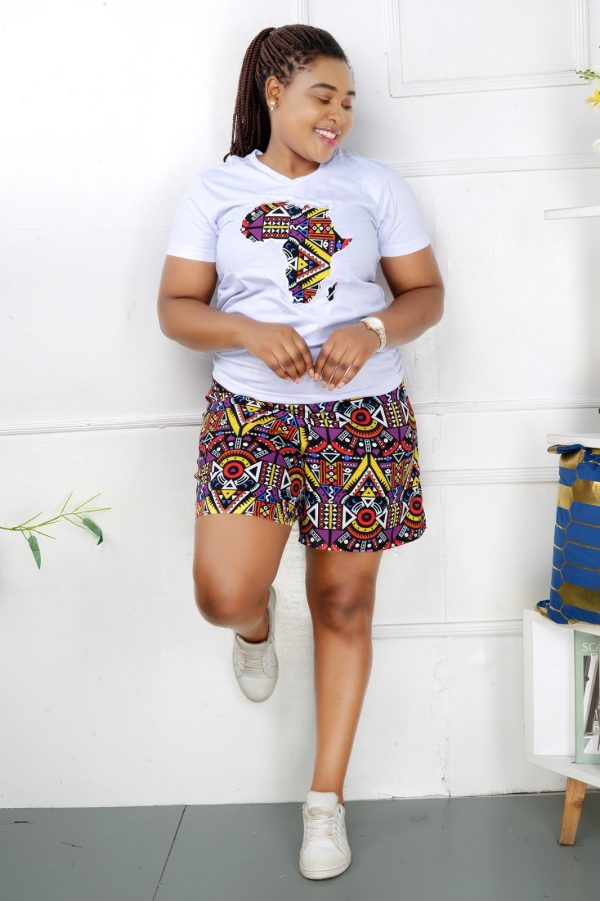 Ankara Shorts And Tops