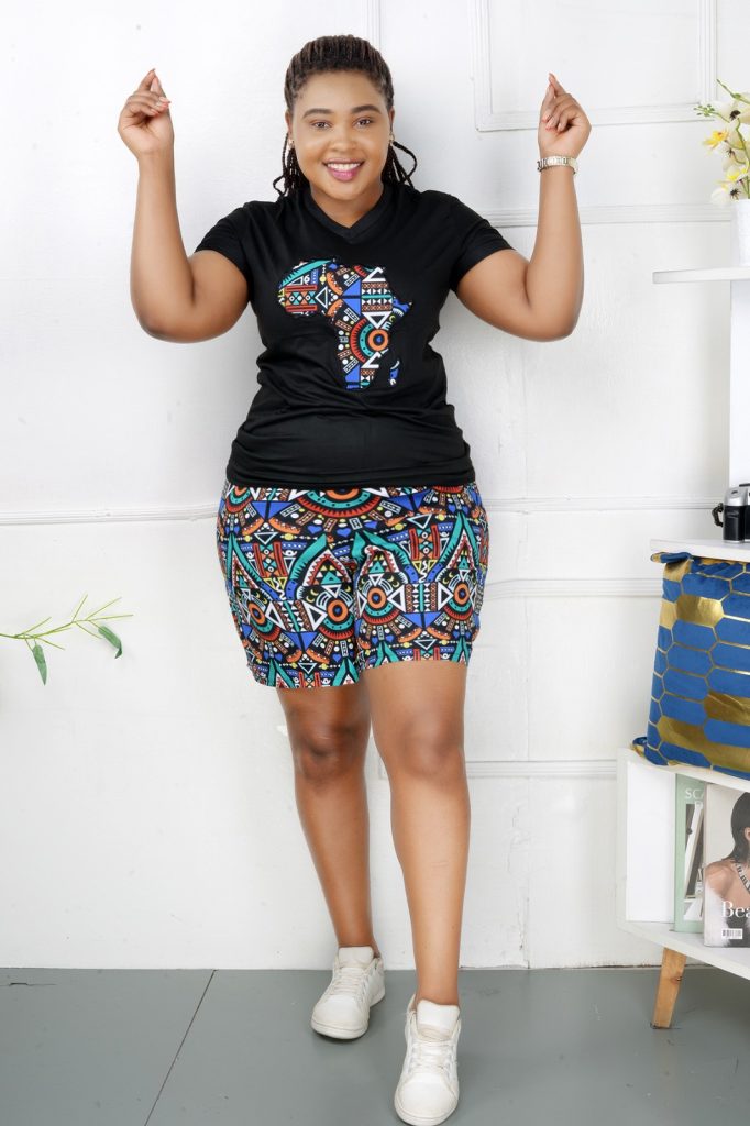 Ankara Shorts And Tops