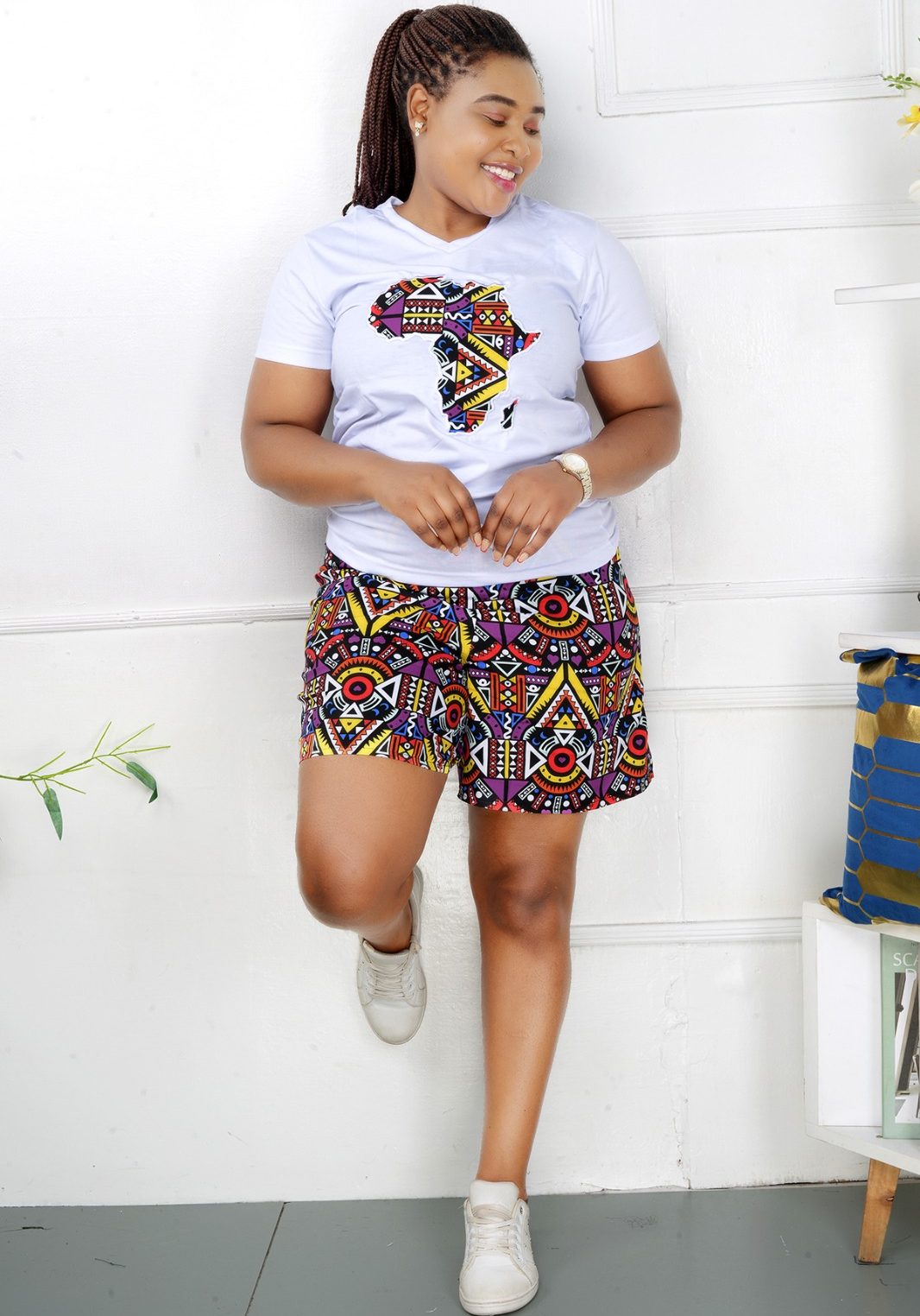 Ankara Shorts And Tops